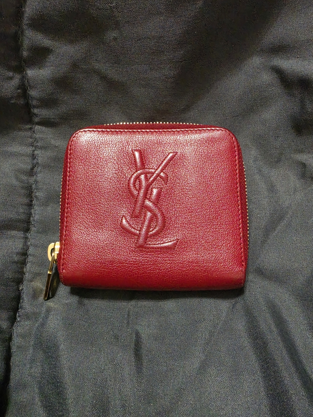 Saint Laurent Belle de Jour Zip Compact Wallet (YSL) - Picture 2 of 9